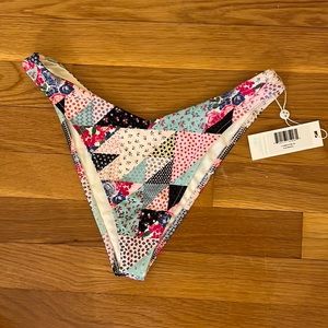 Frankie’s Bikinis Patchwork bottoms